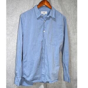 Jack Spade Warren Street Light Blue Micro Dot Button-Down Shirt Size M